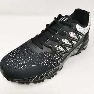 Cloud 1 Comfy Black & White Platform Sneakers